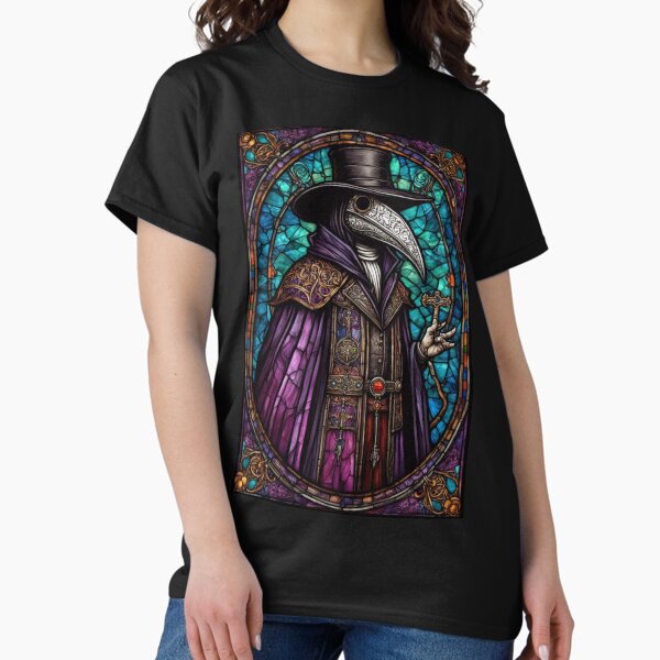 Item preview, Stained Glass Plague Doctor designed and sold by Mehgan-Ashcroft.