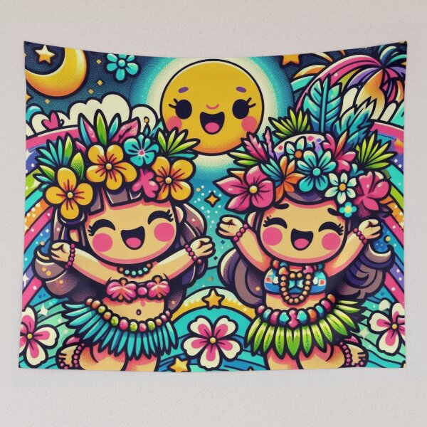 Item preview, Enchanting Hula Kids - 070 designed and sold by sagaofsilence.
