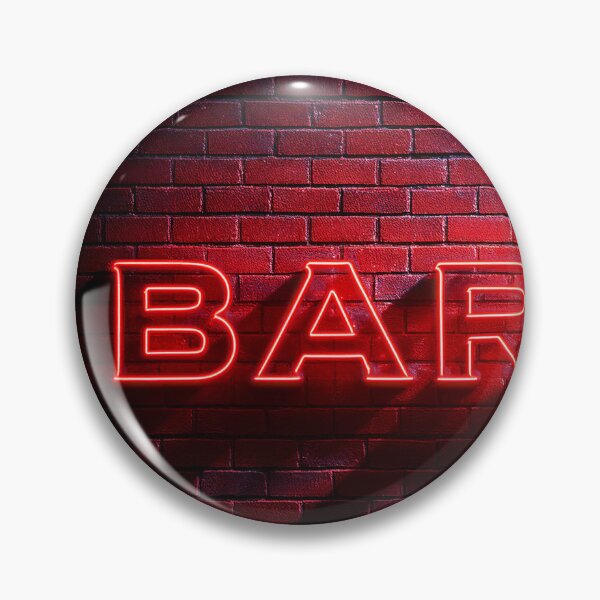 Artikelvorschau, Bar-Leuchtreklame entworfen und verkauft von ArtFactoryAI.