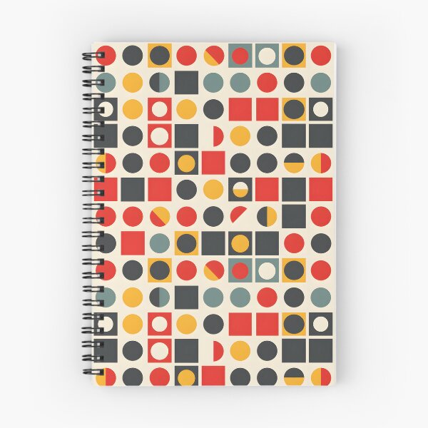 Item preview, Geometric retro art design with dot and square designed and sold by joyandoman.
