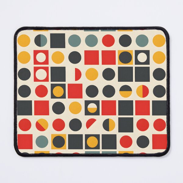 Item preview, Geometric retro art design with dot and square designed and sold by joyandoman.