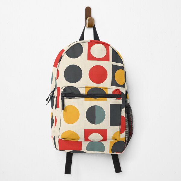 Item preview, Geometric retro art design with dot and square designed and sold by joyandoman.