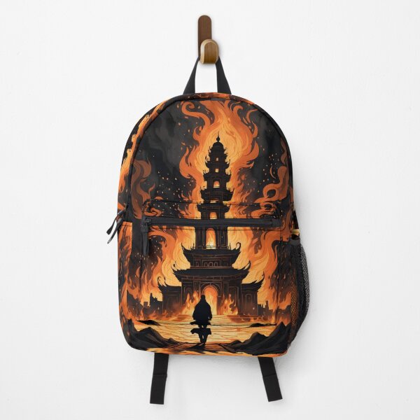 Item preview, Enchanted Flaming Tower designed and sold by ByteyCreatives.