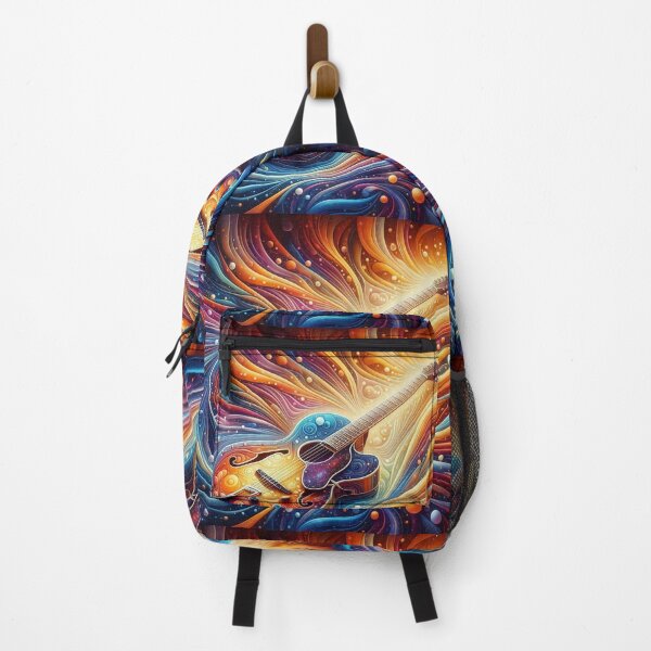 Item preview, Spectacular Colorful Guitar Pattern designed and sold by DigiDreamyArt.