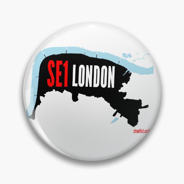Artikelvorschau, SE1 London Postleitzahl entworfen und verkauft von streetlist.