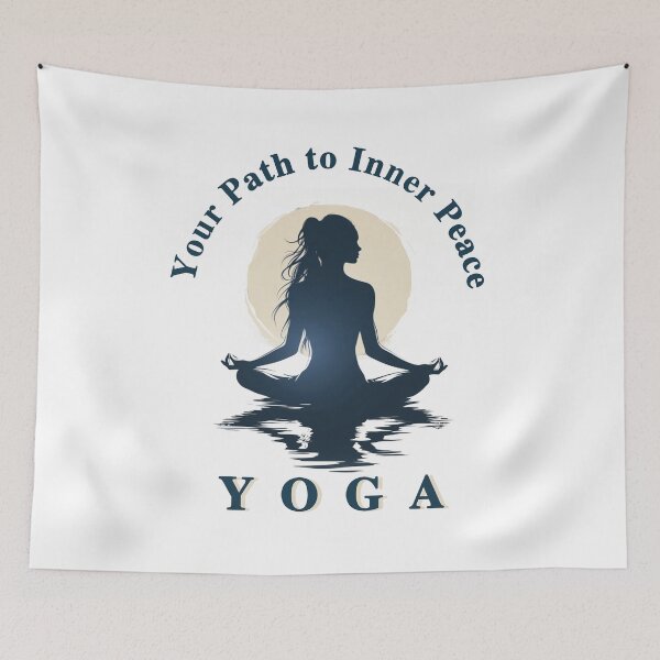 Item preview, Yoga Your Path to Inner Peace designed and sold by MorrinaStyle.