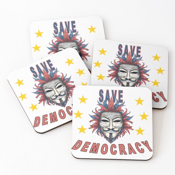 Item preview, save democracy us designed and sold by muta1993.