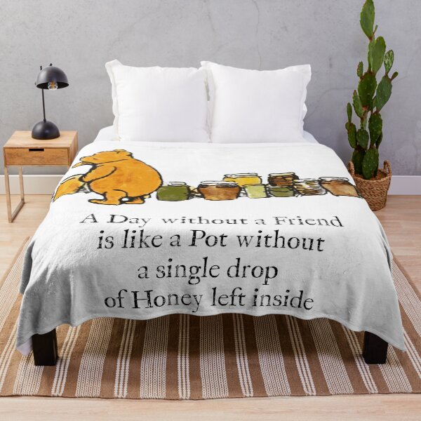 Item preview, Vintage Classic Pooh Bear Friend Honey Quote designed and sold by PoohsCompany.