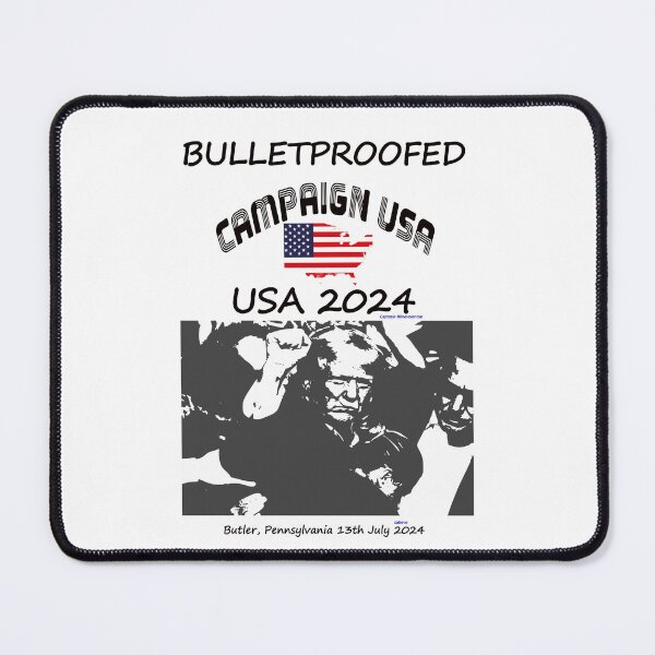 Item preview, Bulletproofed Campaign Donald Trump Team USA designed and sold by cabevo.