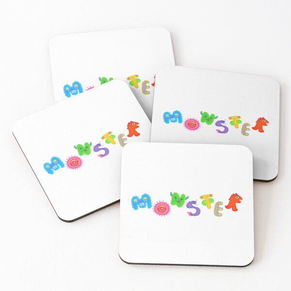 Item preview, Colorful Monster Alphabet designed and sold by Littlexhedfang.