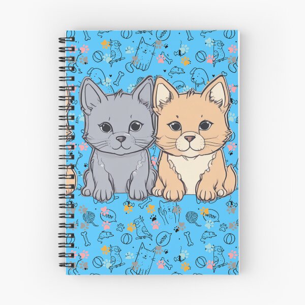 Aperçu de l'œuvre Chien Chat Mignon IA créée et vendue par AbeeRedB.