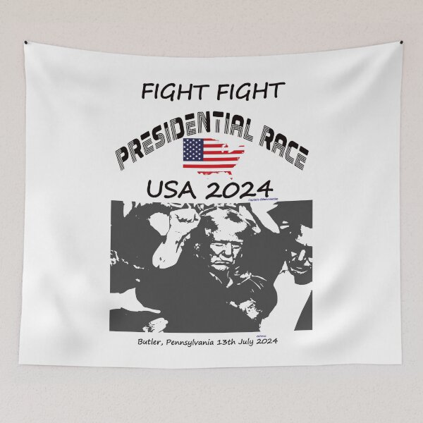 Item preview, Fight Presidential Race Donald Trump Team USA designed and sold by cabevo.