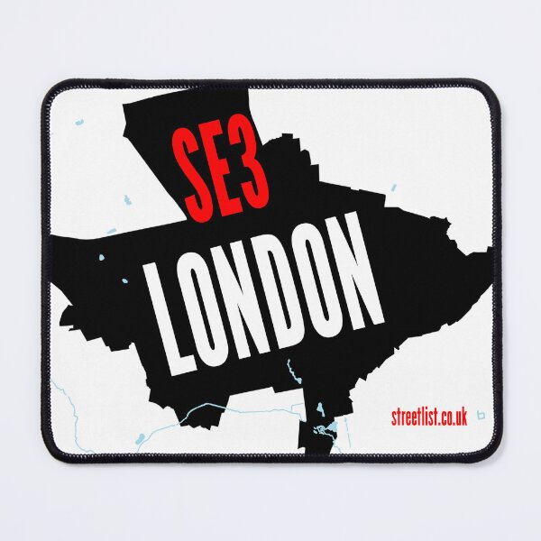 Item preview, SE3 London Postcode designed and sold by streetlist.