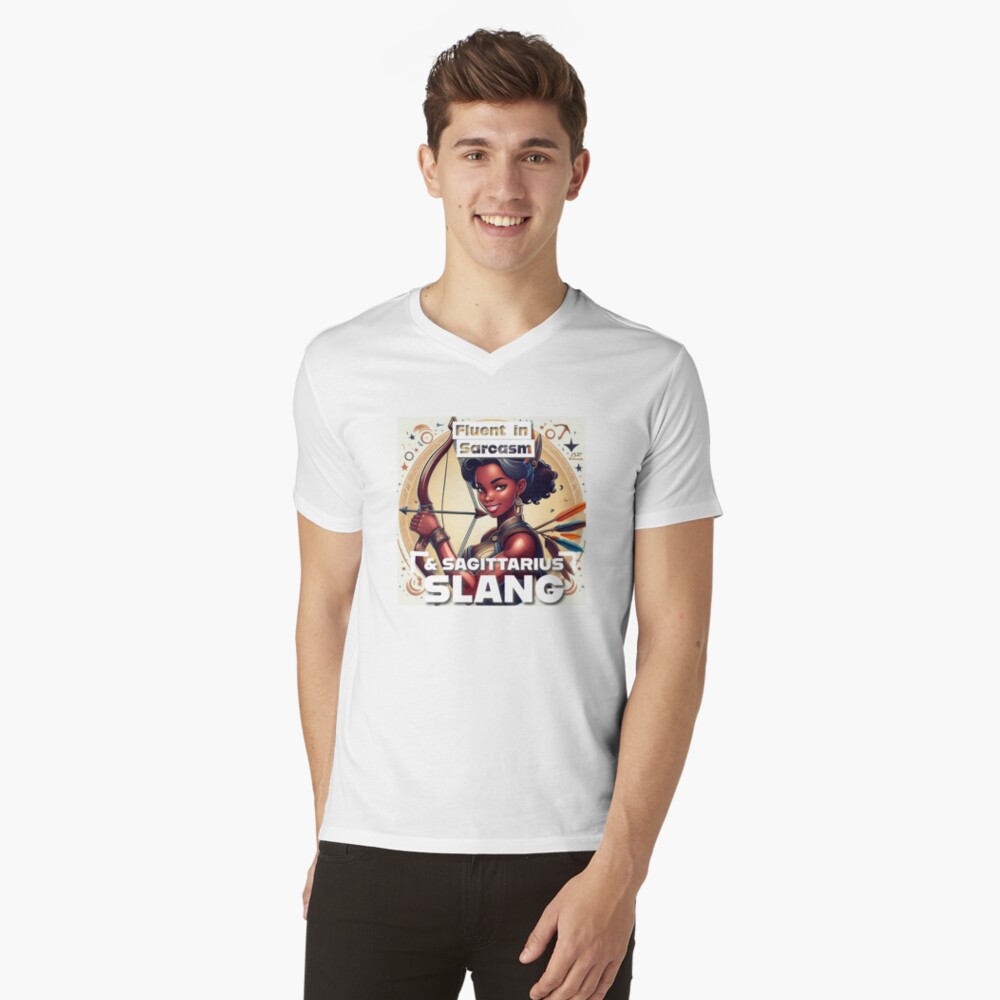 Item preview, V-Neck T-Shirt designed and sold by tramstraffic.