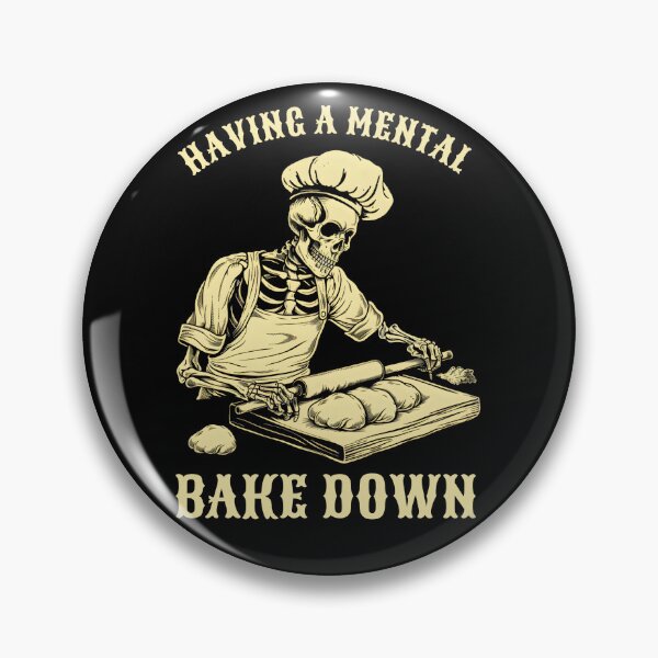 Item preview, Having A Mental Bake Down For Men Women Baker Funny Baking Design designed and sold by trendyzcom.