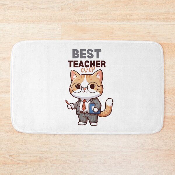Item preview, Teacher Cat designed and sold by Coffee Lifestyle.