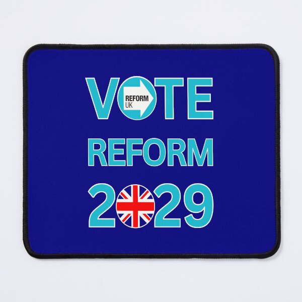 Item preview, Vote Reform UK 2029 Elections Make Britain Great designed and sold by JesterKrewArt.