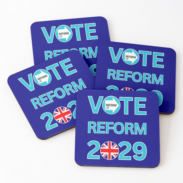 Item preview, Vote Reform UK 2029 Elections Make Britain Great designed and sold by JesterKrewArt.