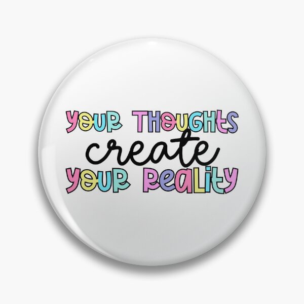 Item preview, Your Thoughts Create Your Reality! Law Of Attraction designed and sold by smalldesignbox.