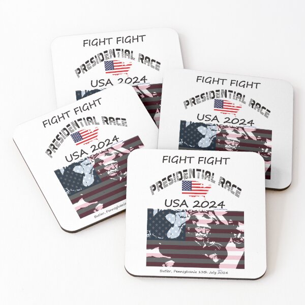 Item preview, Presidential Race Donald Trump Fight Team USA designed and sold by cabevo.