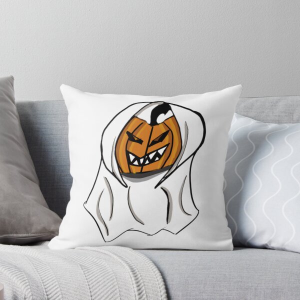 Item preview, Spooky pumpkin Halloween ghost  designed and sold by PaintToven.