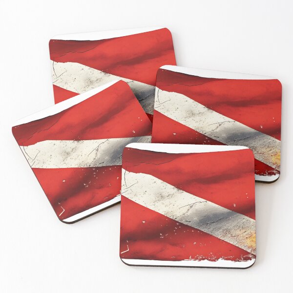 Item preview, Diver Down Scuba Diving Flag Vintage Distressed Style designed and sold by OwnTheAvenue.