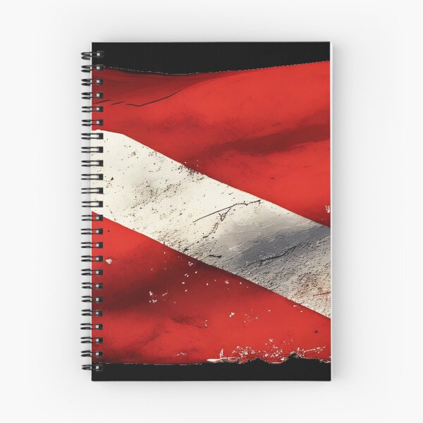Item preview, Diver Down Scuba Diving Flag Vintage Distressed Style designed and sold by OwnTheAvenue.