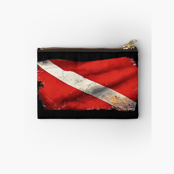 Item preview, Diver Down Scuba Diving Flag Vintage Distressed Style designed and sold by OwnTheAvenue.