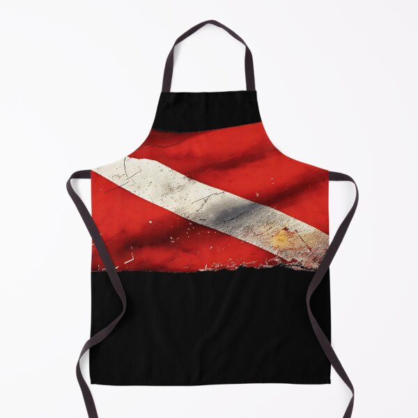 Item preview, Diver Down Scuba Diving Flag Vintage Distressed Style designed and sold by OwnTheAvenue.