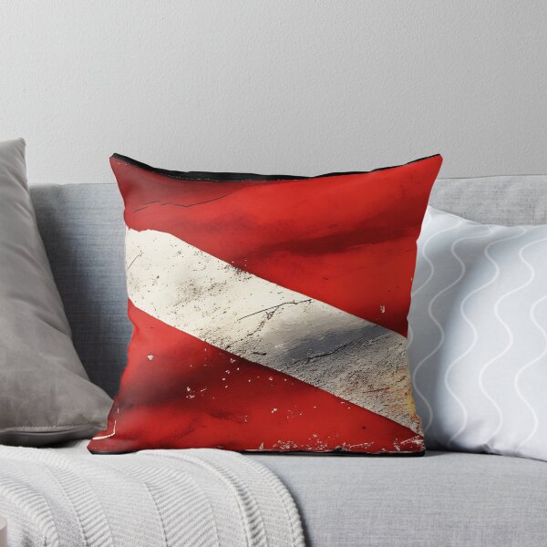 Item preview, Diver Down Scuba Diving Flag Vintage Distressed Style designed and sold by OwnTheAvenue.