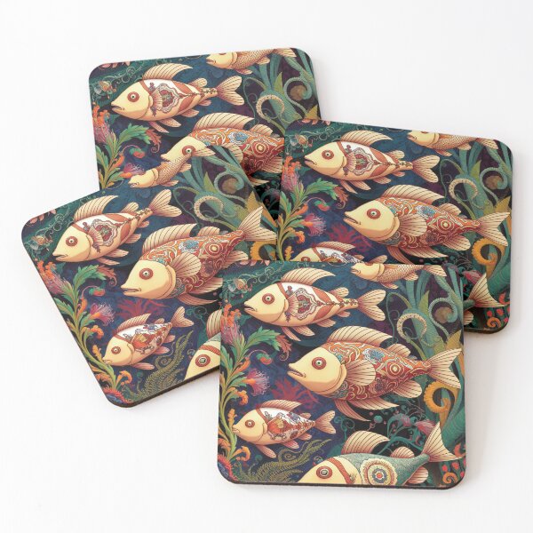 Item preview, Shoal of Fish designed and sold by whitecat23.