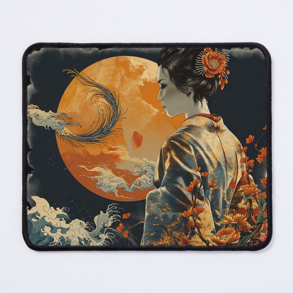 Item preview, Sun And Waves Asian Art designed and sold by Obsidian Ink by Wilshire.