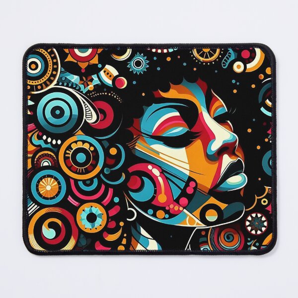 Item preview, Afro-Style Woman Ethno-Vibrant Fusion designed and sold by Indoni.