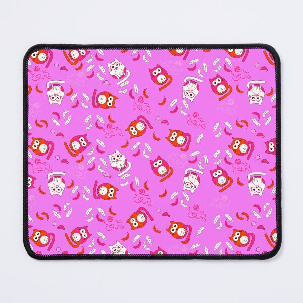 Item preview, Cat pattern on repeat with pink background designed and sold by SueKnox.