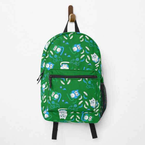 Item preview, Cat pattern on repeat with green background designed and sold by SueKnox.