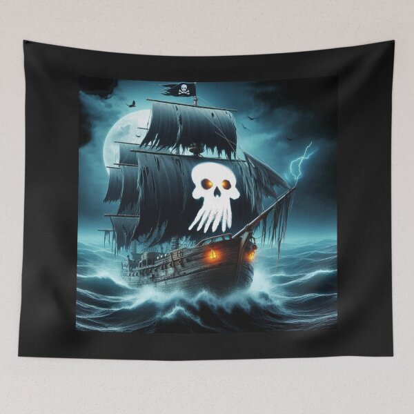 Item preview, Ghost Ship designed and sold by Myra365Art.