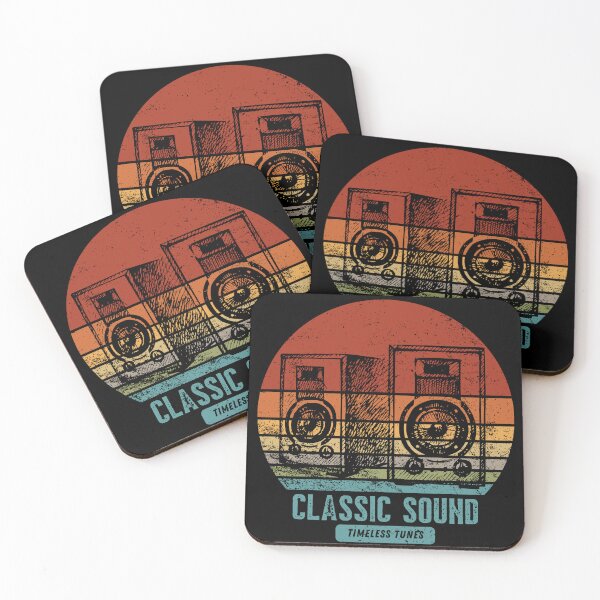 Item preview, Speaker System Retro Sunset Classic Sound designed and sold by kapsell.