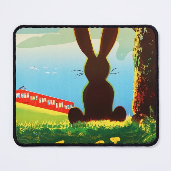 Item preview, ZUGERBERG BAHN Funicular Railway Vintage SWITZERLAND Travel Poster 1951 designed and sold by retroposters.