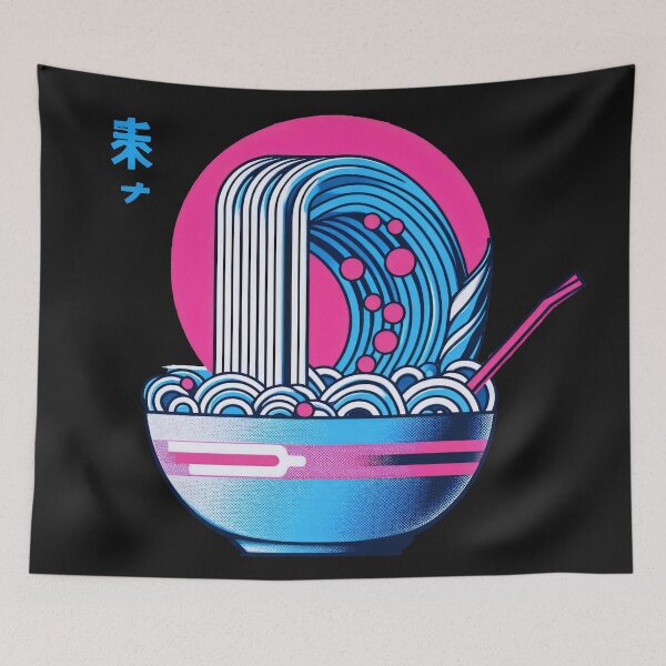 Item preview, Aqueous Arcadia: A Ramen Waterfall designed and sold by zoughlal.
