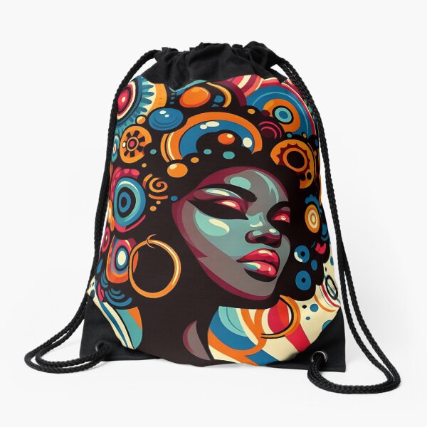 Item preview, Afro-Style Woman Explosion of Colors designed and sold by Indoni.