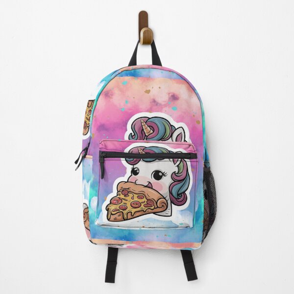 Item preview, Sweet Unicorn Eating Pizza designed and sold by MarcelooArt.