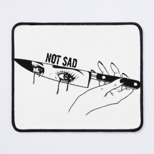 Item preview, Not sad designed and sold by catcraftss.