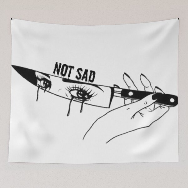 Item preview, Not sad designed and sold by catcraftss.