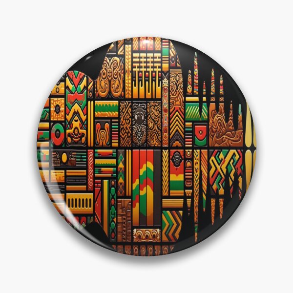 Item preview, West African Tribal Art Visual designed and sold by BubandAika.