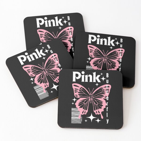 Item preview, Pink Butterfly with White Text designed and sold by AveryZi.