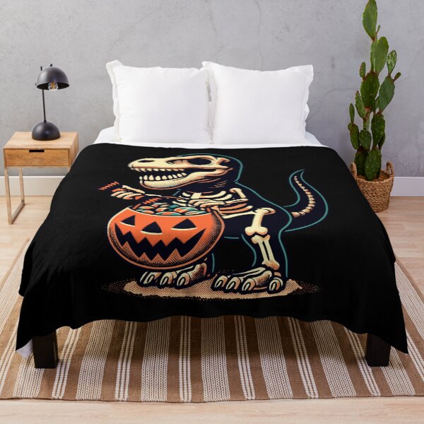 Item preview, T Rex Dinosaur Skeleton Halloween Decoration designed and sold by LuminOrb.