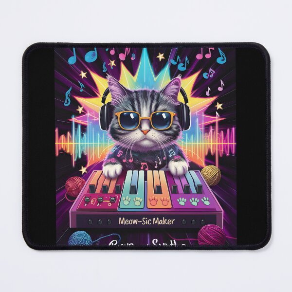 Item preview, Cat Synthesizer - Paws and Synths! Meow-Sic Maker! designed and sold by Zibis09.