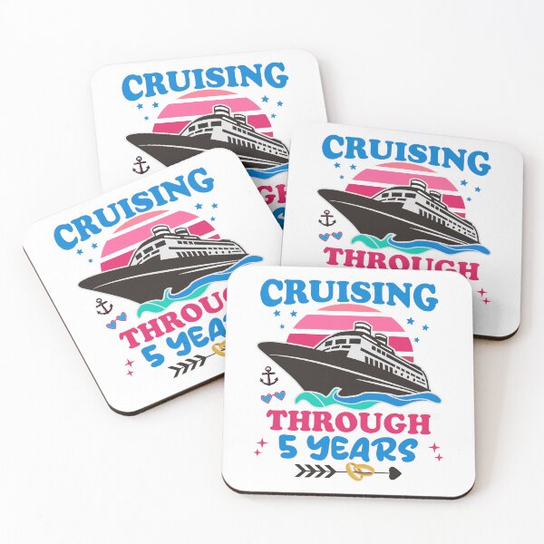 Item preview, Cruising Through 5 Years Wedding Anniversary designed and sold by HandicraftArt.