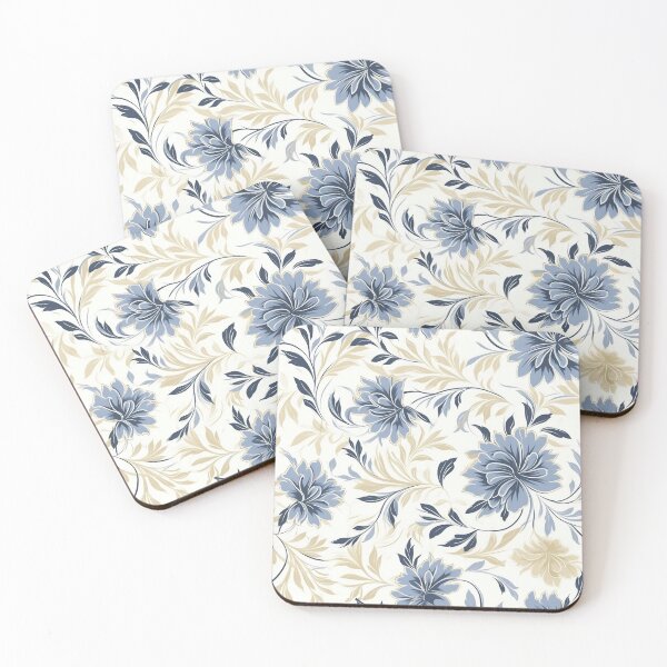 Item preview, Floral pattern. Colorful flowers.Blue designed and sold by MagelliShop.