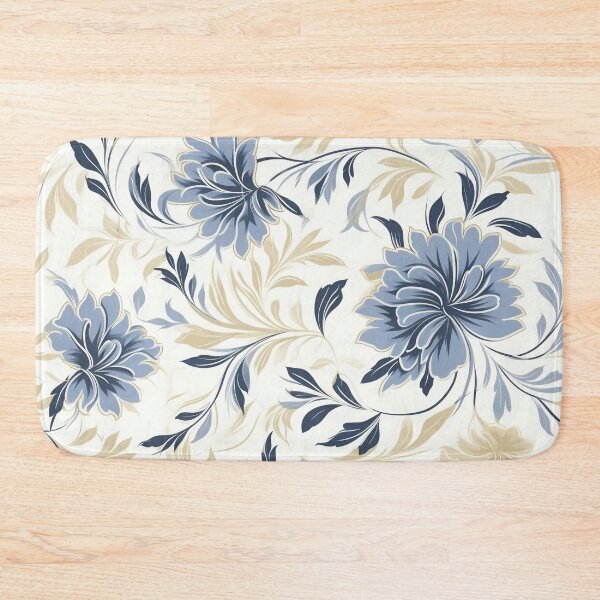 Item preview,  Floral pattern. Colorful flowers.Blue designed and sold by MagelliShop.